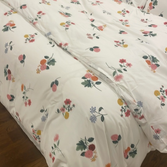 RIFLE PAPER DITSY DAHLIA FULL DUVET COVER - Picture 5 of 6